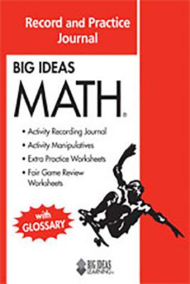 Big Ideas Math Red Record and Practice Journal - Larson, Ron