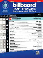 Billboard Top Tracks Instrumental Solos: Clarinet, Book & CD