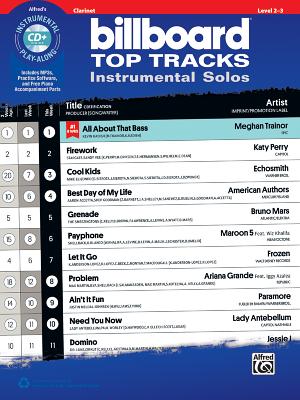 Billboard Top Tracks Instrumental Solos: Clarinet, Book & CD - Galliford, Bill (Editor)