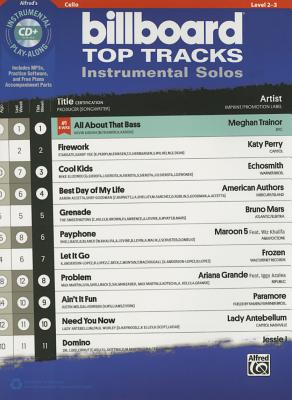 Billboard Top Tracks Instrumental Solos for Strings: Cello, Book & CD - Galliford, Bill (Editor)