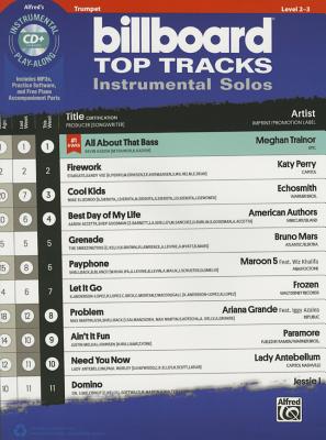 Billboard Top Tracks Instrumental Solos: Trumpet, Book & CD - Galliford, Bill (Editor)