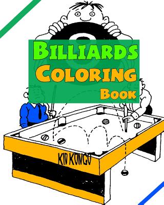 Billiards Coloring Book - Kongo, Kid