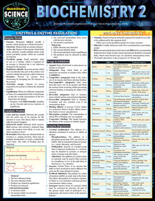 Biochemistry 2: QuickStudy Laminated Reference Guide - BarCharts, Inc.