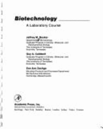 Biotechnology: A Laboratory Course