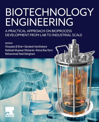 Biotechnology Engineering: A Practical Approach on Bioprocess Development from Lab to Industrial Scale - Shet, Vinayaka B (Editor), and Kanthakere, Sandesh (Editor), and Mubarak, Nabisab Mujawar (Editor)