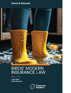 Birds' Modern Insurance Law