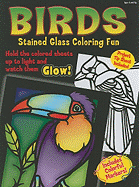 Birds Stained Glass Coloring Fun - 