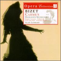 Bizet: Carmen (Highlights) - Alain Lombard (mezzo-soprano); Gilbert Py (tenor); Jacques Trigeau (vocals); Jeannette Pilou (soprano); Jos� van Dam (bass);...