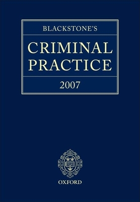 Blackstone's Criminal Practice - Murphy, P