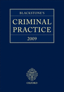 Blackstone's Criminal Practice
