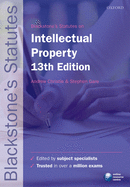 Blackstone's Statutes on Intellectual Property