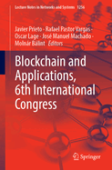 Blockchain and Applications, 6th International Congress