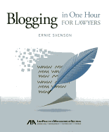 Blogging in One Hour for Lawyers