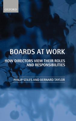 Boards at Work - Stiles, Philip, and Taylor, Bernard