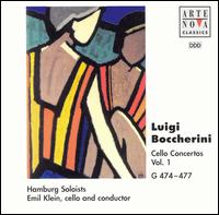 Boccherini: Cello Concertos, Vol. 1 - Emil Klein (cello); Hamburg Soloists; Emil Klein (conductor)