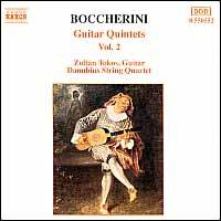 Boccherini: Guitar Quintets, Vol. 2 - Danubius String Quartet; Zolt�n Tokos (guitar)