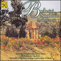 Boccherini: Symphonies Nos. 6, 8 & 26 - Ensemble for Eighteenth Century Music; Eiji Hashimoto (conductor)