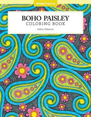 Boho Paisley Coloring Book - Valencia, Debra
