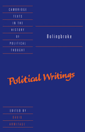 Bolingbroke: Political Writings