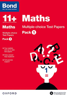 Bond 11+: Maths: Multiple-choice Test Papers (for GL Assessment & other 11 plus exams): Pack 1