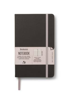 Bookaroo Notebook Journal - Black - If