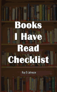 Books I Have Read Checklist
