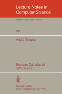 Boolean Calculus of Differences