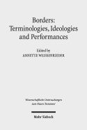 Borders: Terminologies, Ideologies, and Performances