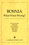 Bosnia: What Went Wrong?