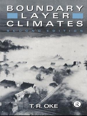 Boundary Layer Climates - Oke, T R, Dr.