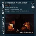 Brahms: Complete Piano Trios, Vol. 2 - Chia Chou (piano); Michael Gross (cello); Trio Parnassus; Wolf-Dieter Streicher (violin)