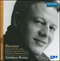 Brahms: Complete Works for Solo Piano, Vol. 3 - Andreas Boyde (piano)