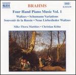 Brahms: Four Hand Piano Music, Vol. 1