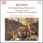 Brahms: Four Hand Piano Music, Vol. 3