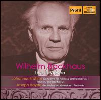 Brahms, Haydn: Concertos - Wilhelm Backhaus (piano); Wiener Philharmoniker