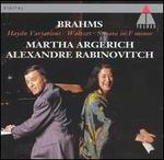 Brahms: Haydn Variations; Waltzes; Sonata in F minor