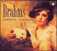 Brahms: Liebeslieder; Vocal Quartets - Daniel Sans (tenor); Eibe M�hlmann (alto); Friederike Haug (piano); Gabriele Hierdeis (soprano); J�rgen Meier (piano);...