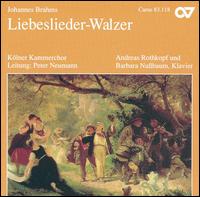 Brahms: Liebeslieder-Walzer - Andreas Rothkopf (piano); Barbara Nu�baum (piano); Cologne Chamber Choir (choir, chorus)