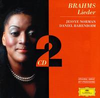 Brahms: Lieder - Daniel Barenboim (piano); Jessye Norman (soprano)