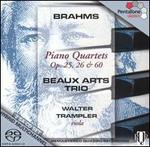 Brahms: Piano Quartets, Opp. 25, 26, 60 
