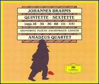 Brahms: Quintets; Sextets - Amadeus Quartet; Cecil Aronowitz (viola); Christoph Eschenbach (piano); Karl Leister (clarinet); Martin Lovett (cello);...