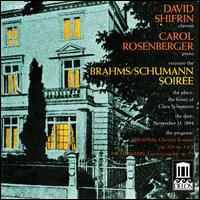Brahms/Schumann Soir�e - David Shifrin (clarinet)
