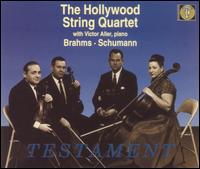 Brahms & Schumann - Alvin Dinkin (viola); Eleanor Aller (cello); Felix Slatkin (violin); Hollywood String Quartet; Paul Robyn (viola);...