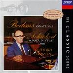 Brahms: Sonata No. 3; Schubert: Sonata in B flat D 960