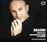 Brahms: Sonata Op. 5; Variations on a Theme by Paganini