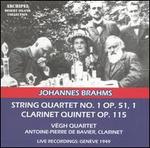 Brahms: String Quartet No. 1, Op. 51/1; Clarinet Quintet, Op. 115