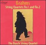 Brahms: String Quartets Nos. 1 & 2
