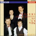 Brahms: String Quartets Op. 51, Nos. 1 & 2