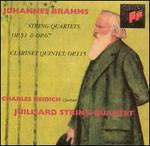 Brahms: String Quartets, Opp. 51 & 67; Clarinet Quintet, Op. 115