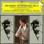 Brahms: Symphonie No. 4; Haydn-Variationen; N�nie